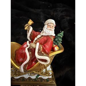Joseph's Studio by Roman Set of 2 Santa Reindeer Stocking Holders 9.25"H